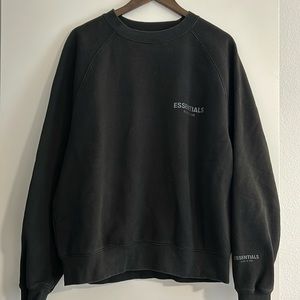 Essentials Fear of God Men’s Black Crewneck
